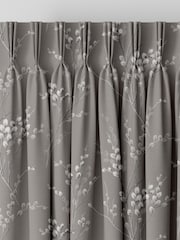 Laura Ashley Grey Pussy Willow Made to Measure Door Curtains - Image 6 of 10