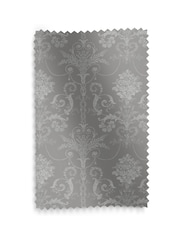 Laura Ashley Grey Josette Made to Measure Door Curtains - Image 10 of 10