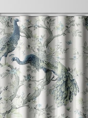 Laura Ashley Blue Belvedere Made to Measure Door Curtains - Image 8 of 10