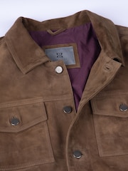 Lakeland Leather Brown Suede Milburn Jacket - Image 7 of 7