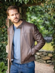 Lakeland Leather Brown Calder Jacket - Image 1 of 5