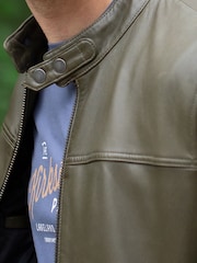 Lakeland Leather Green Calder Jacket - Image 4 of 11
