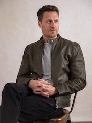 Lakeland Leather Green Calder Jacket - Image 6 of 11