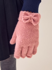 Pink Beanie Gloves And Scarf Set (3-16yrs) - Image 4 of 8