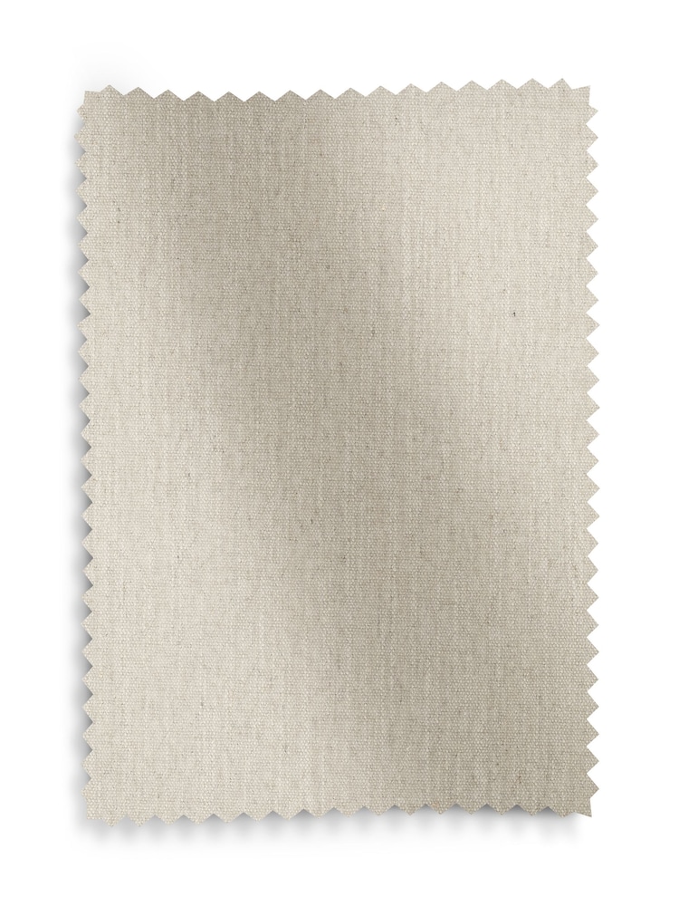 Relaxed Linen Look Pebble Bexley Curved Dining Bench - Image 7 of 7