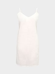 Aspiga White Cami V Midi 100% Cotton Slip - Image 1 of 3