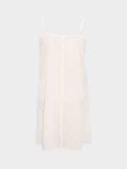 Aspiga White Cami V Midi 100% Cotton Slip - Image 2 of 3