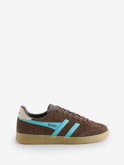 Gola Dark Brown Ocean Bone Gum Womens Viper Trainers - Image 1 of 1