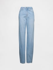 Gap Blue UltraSoft High Waisted Barrel Jeans - Image 5 of 6