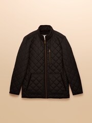 Joules Maynard Black Diamond Quilted Jacket - Image 10 of 10