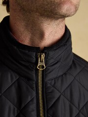 Joules Maynard Black Diamond Quilted Jacket - Image 9 of 10