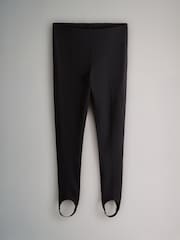 The Set Black 2 Pack Ponte Stirrup Leggings - Image 6 of 9