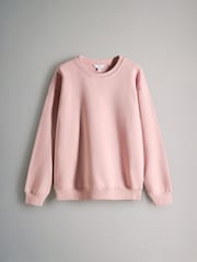 The Set Chocolate Brown/Taupe Brown/Dusty Pink/Cream 4 Pack Relaxed Crew Neck Sweatshirt - Image 2 of 7
