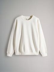 The Set Chocolate Brown/Taupe Brown/Dusty Pink/Cream 4 Pack Relaxed Crew Neck Sweatshirt - Image 5 of 7