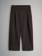The Set Brown/Black 2 Pack Wide Leg Interlock Joggers - Image 10 of 12