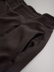 The Set Brown/Black 2 Pack Wide Leg Interlock Joggers - Image 12 of 12