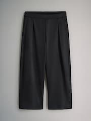 The Set Brown/Black 2 Pack Wide Leg Interlock Joggers - Image 9 of 12