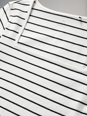 The Set Black/White/Stripe 3 Pack Square Neck Longsleeve T-Shirts - Image 5 of 6