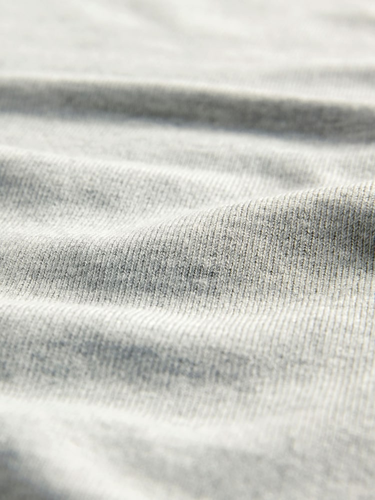 The Set Black/Charcoal/Grey/Black & Cream Stripe 4 Pack Fine Knit Crew Neck Jumpers - Image 7 of 7