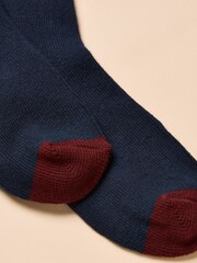Joules Wader Multi Navy Welly Socks - Image 3 of 3