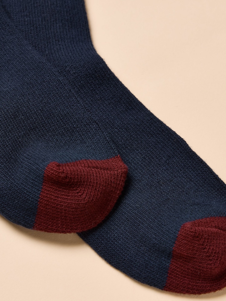Joules Wader Multi Navy Welly Socks - Image 3 of 3