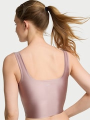 Victoria's Secret French Mauve Pink VSX GlossyTech™ Square Neck Bra Top - Image 2 of 2