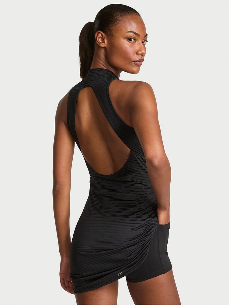 Victoria's Secret Black Activate™ Mesh Dress - Image 2 of 3 Victoria's Secret Black Activate™ Mesh Dress - Image 2 of 3