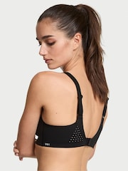 Victoria's Secret Black VSX Featherweight™ Medium V-Neck Sports Bra - Image 2 of 3