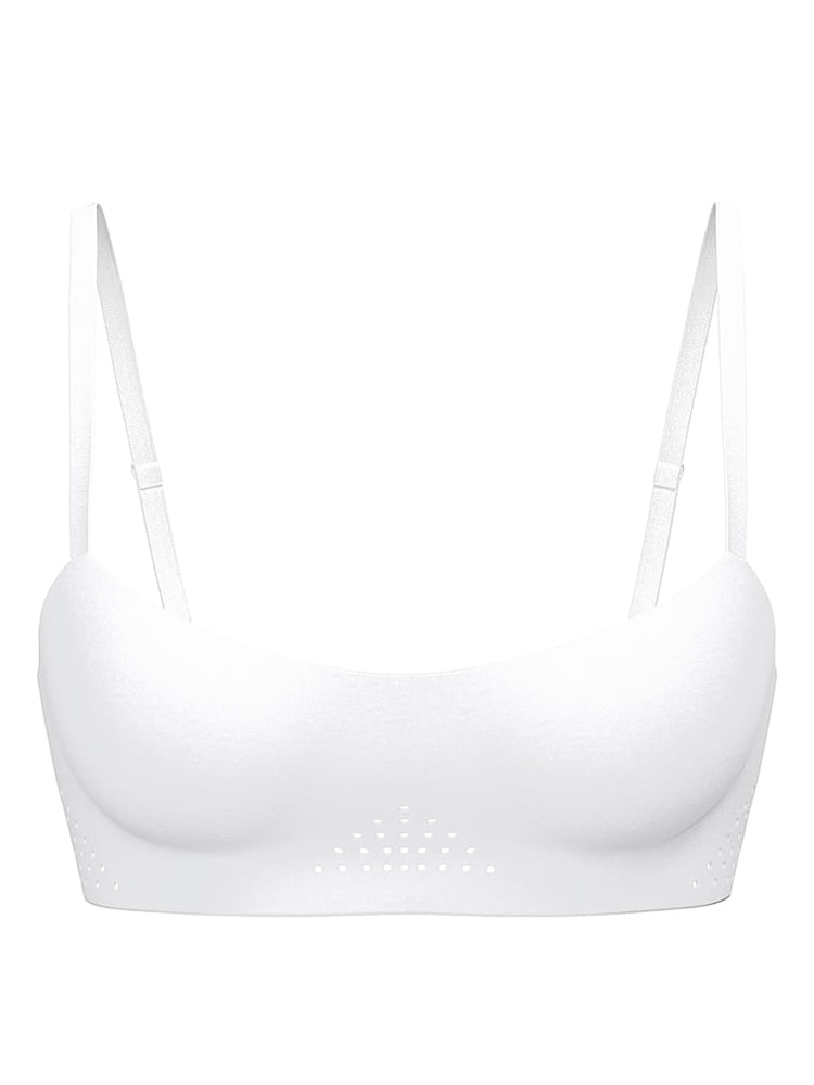 Victoria's Secret White VSX Featherweight™ Low Support Sports Bra - Image 3 of 3
