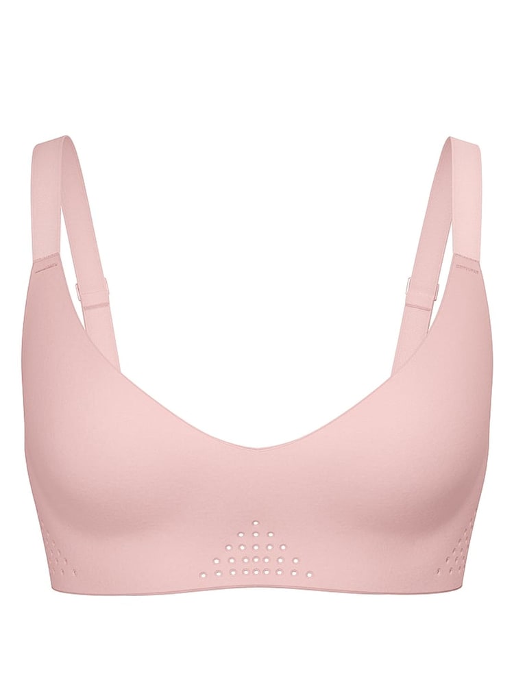 Victoria's Secret Bare Pink VSX Featherweight™ Medium V-Neck Sports Bra - Image 3 of 3