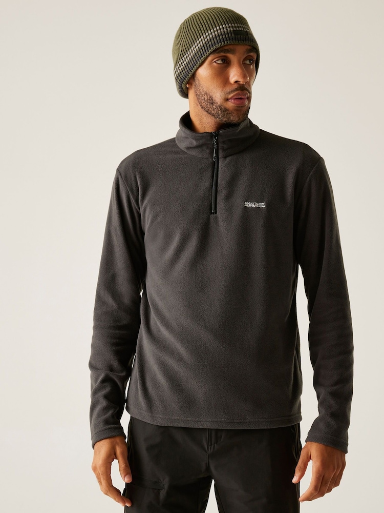 Regatta Grey Thompson Fleece Zip Neck - Image 1 of 6 Regatta Grey Thompson Fleece Zip Neck - Image 1 of 6