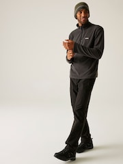 Regatta Grey Thompson Fleece Zip Neck - Image 3 of 6