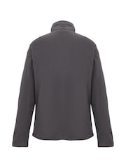 Regatta Ash Grey Thompson Fleece Zip Neck - Image 7 of 9