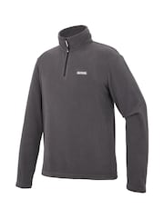 Regatta Ash Grey Thompson Fleece Zip Neck - Image 8 of 9
