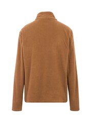 Regatta Brown Mens Thompson Lightweight Half Zip Fleece - Image 6 of 7