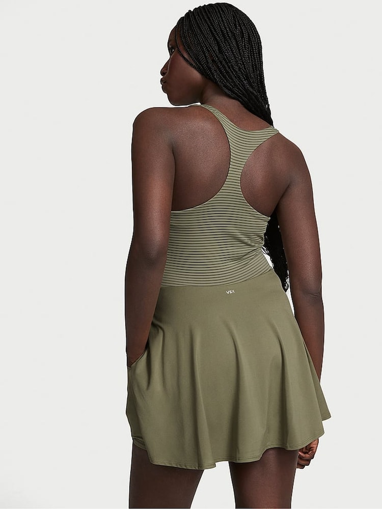 Victoria's Secret Desert Cactus Green Activate™ Racerback Dress - Image 2 of 2
