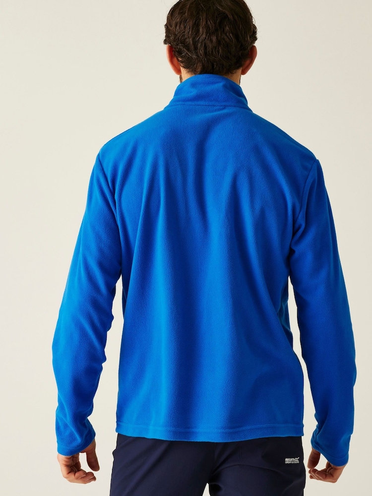 Regatta Blue Thompson Fleece Zip Neck - Image 2 of 3