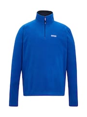 Regatta Bright Blue Thompson Fleece Zip Neck - Image 7 of 9