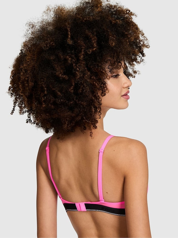 Victoria's Secret Radiant Rose Pink Non Wired Push Up Push Up Bra - Image 2 of 2