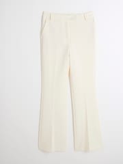 River Island Cream Slim Flare Trousers - Image 5 of 6