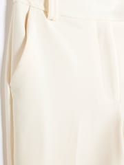 River Island Cream Slim Flare Trousers - Image 6 of 6