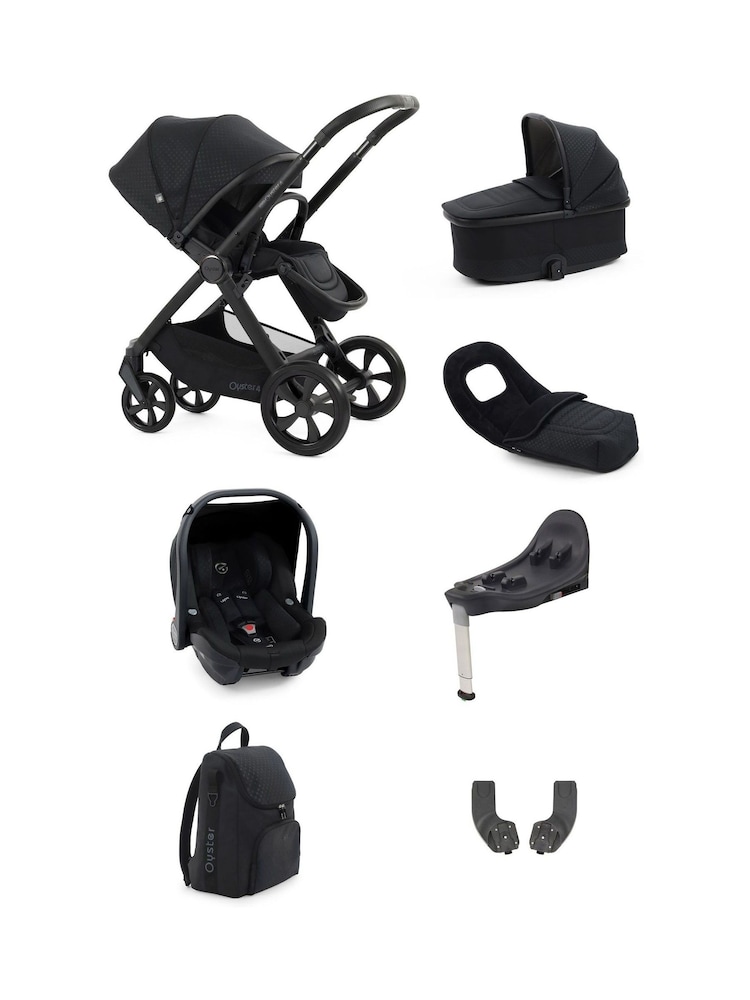 Oyster4 Raven Luxury 7 Piece Nursery Travel Bundle with Oyster Capsule Car Seat & Base - Image 1 of 8 Oyster4 Raven Luxury 7 Piece Nursery Travel Bundle with Oyster Capsule Car Seat & Base - Image 1 of 8