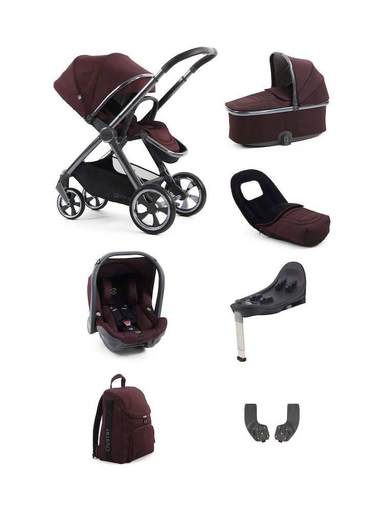 Oyster 7 Piece Mulberry 4 Luxury Bundle with Oyster Capsule Car Seat - Image 1 of 8