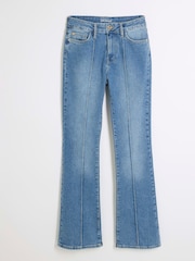 River Island Blue Bootcut Mid Rise Jeans - Image 5 of 6