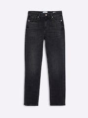 River Island Black Slim Fit High Rise Ankle Jeans - Image 5 of 6