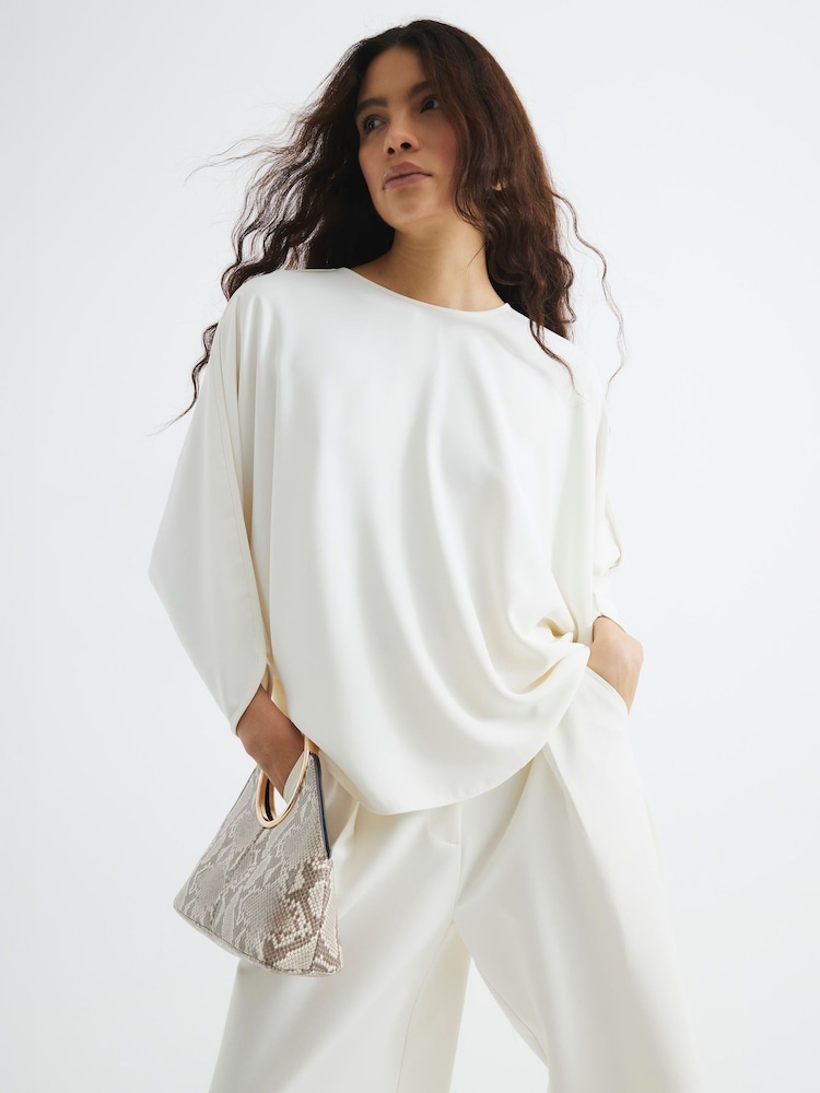 River Island Cream Batwing Top - Image 1 of 6