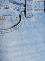 River Island Light Blue Seamed Barrel Jeans - Image 6 of 6