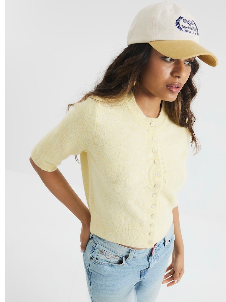 River Island drobna postava; XS gumb pletena jopa - Slika 2 iz 6