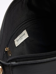 Черный - River Island сумка с длинным ремешком и тиснением - Image 5 of 6