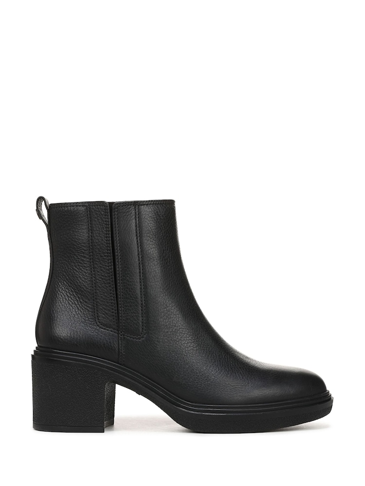 Vionic Black Savannah Wide Fit Water Resistant Arch Support Boots - Image 1 of 7 Vionic Black Savannah Wide Fit Water Resistant Arch Support Boots - Image 1 of 7